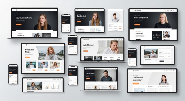 SaaS website templates
