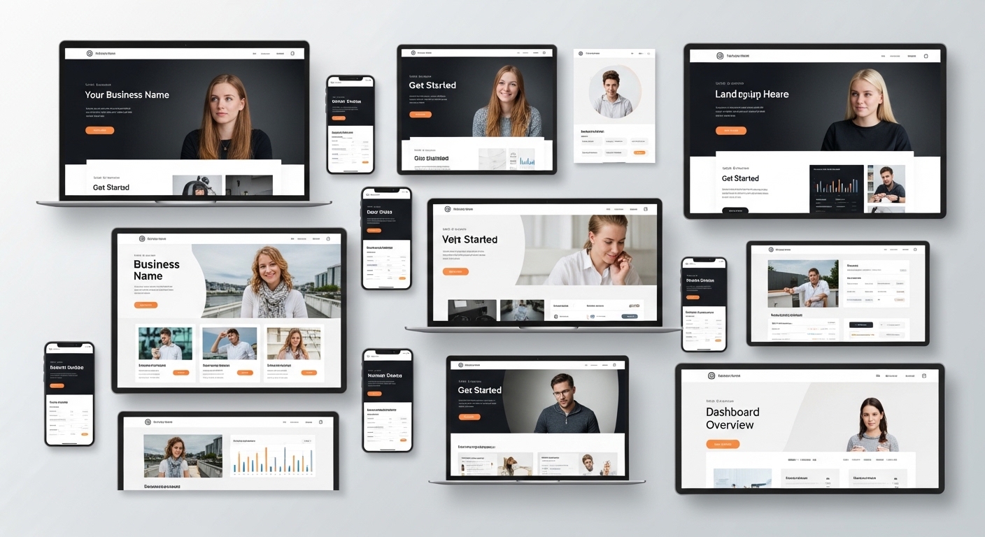 SaaS website templates