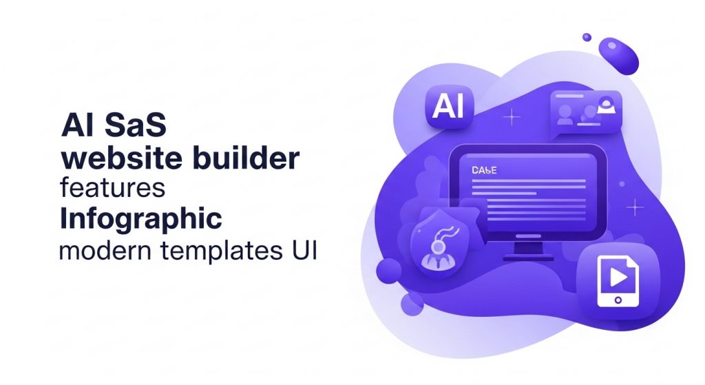 Key features of AI SaaS website builder