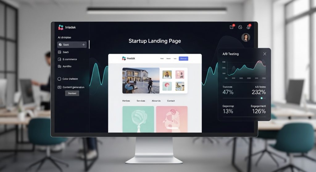 Startup landing page builder benefits