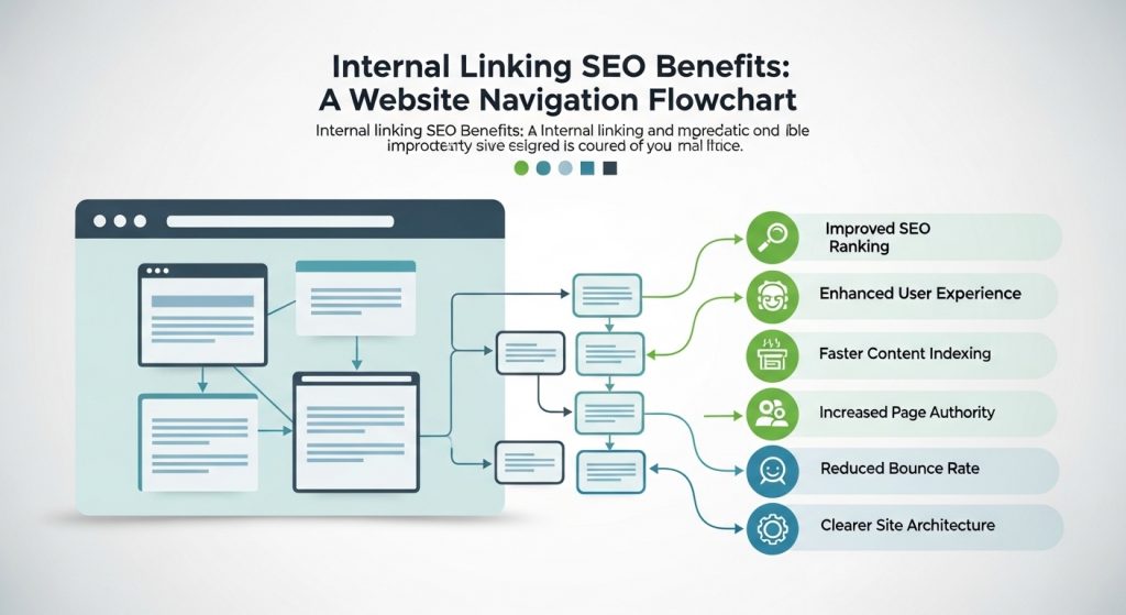 Internal linking SEO benefits
