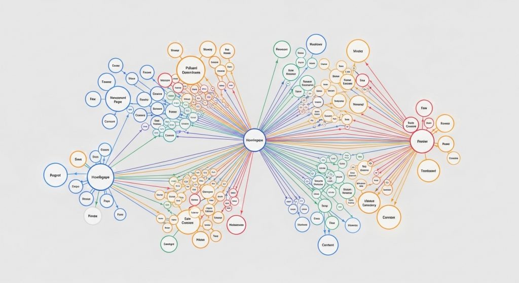 Internal linking structure