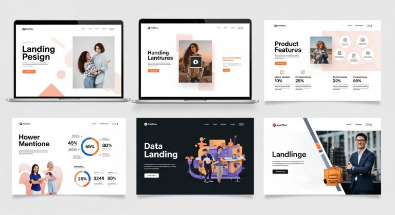 landing page templates for startups