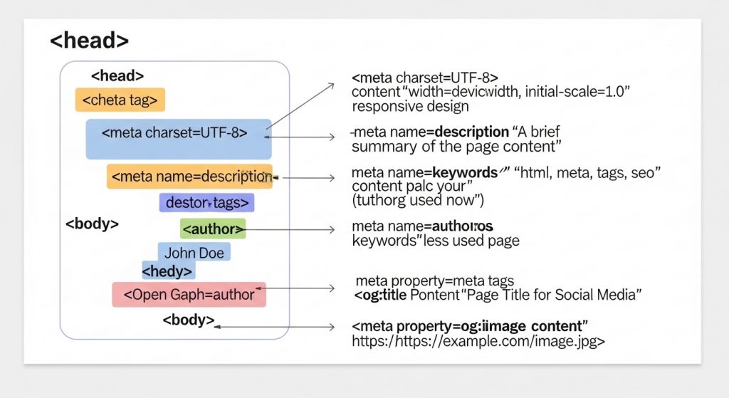 HTML meta tags example