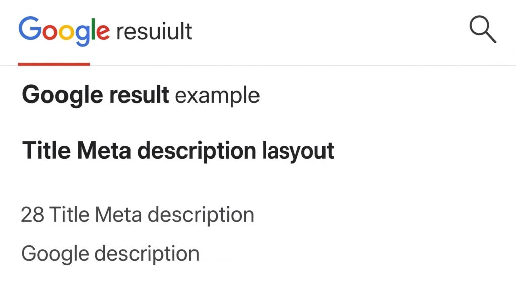 SERP snippet preview example