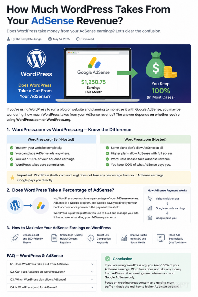 WordPress AdSense earnings guide